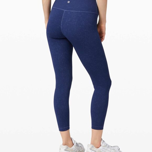Lululemon Wunder Under High-Rise Tight Indigo Spray 25" - Picture 2 of 8